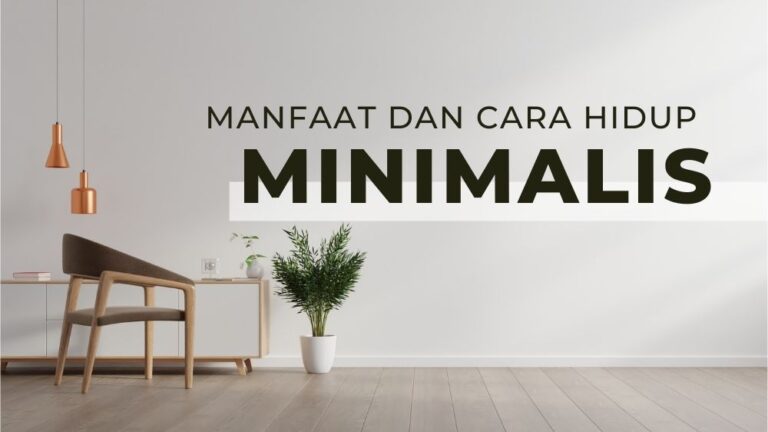 gaya hidup minimalis